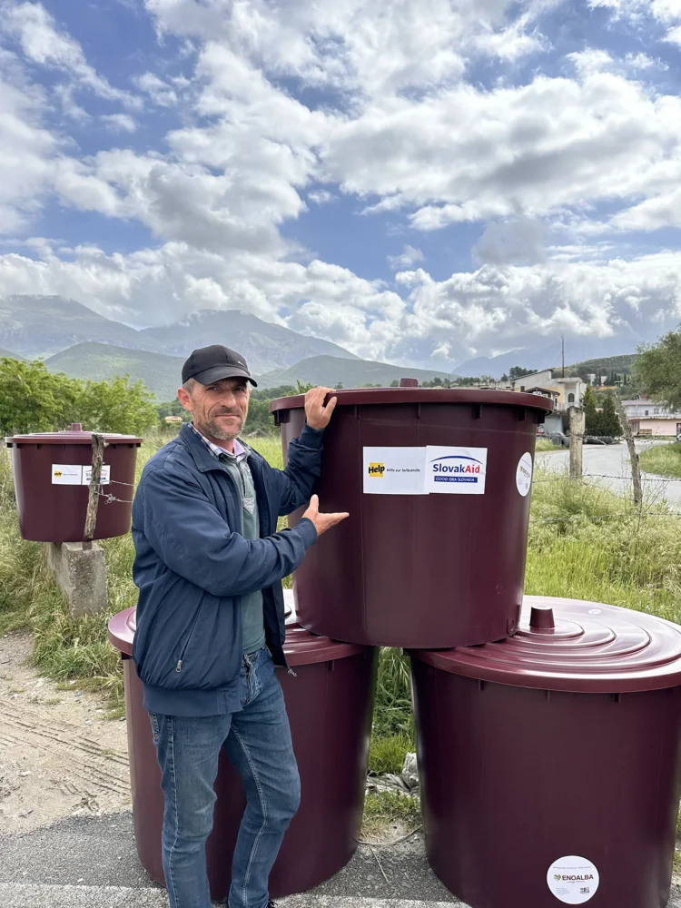 Extending organic composting scheme in rural communities
