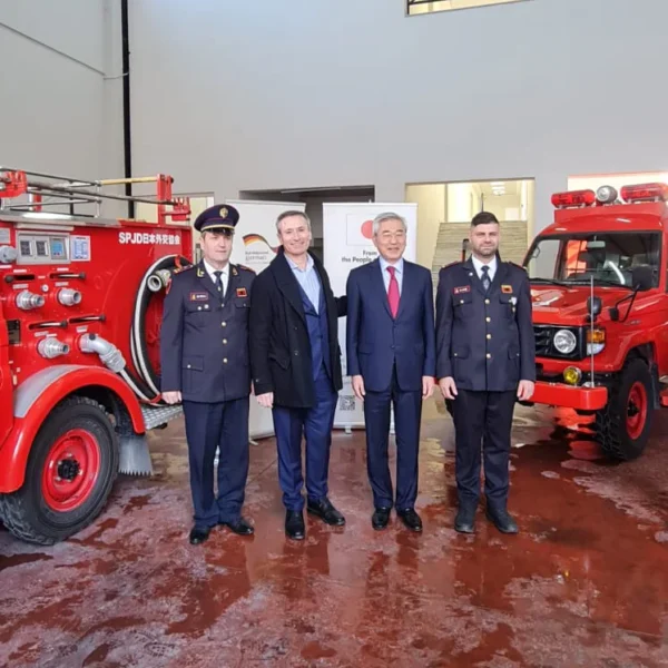 Providing two secondhand firetrucks to Tirana municipality (2)