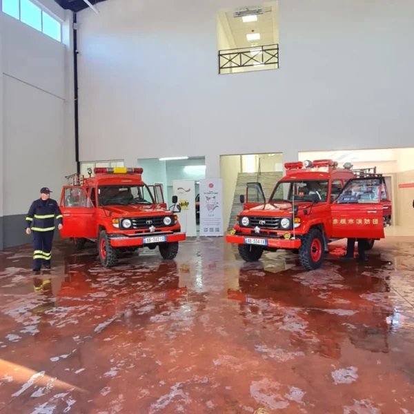 Providing two secondhand firetrucks to Tirana municipality (3)